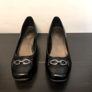 Black Wedge shoes